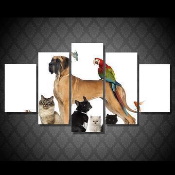 Animals And All Animal Canvas Wall Art