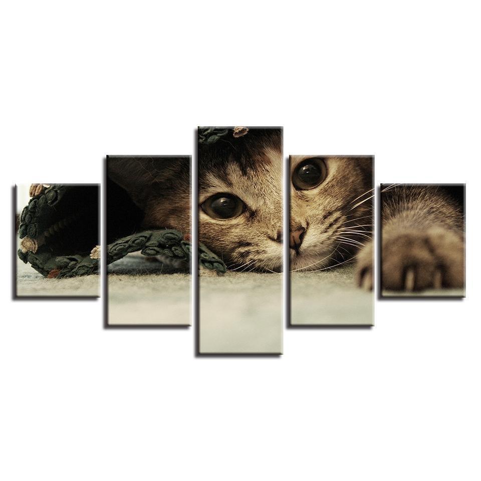 Animals Lovely Cats Animal Canvas Wall Art