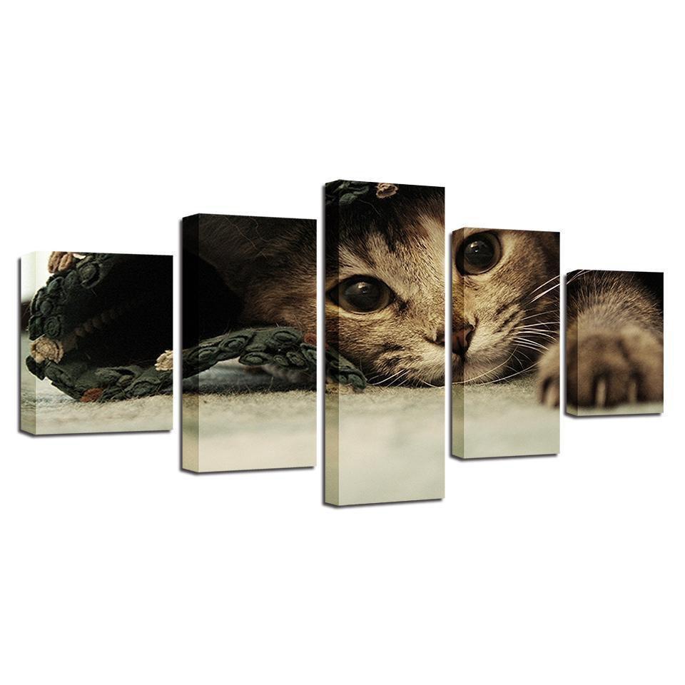 Animals Lovely Cats Animal Canvas Wall Art