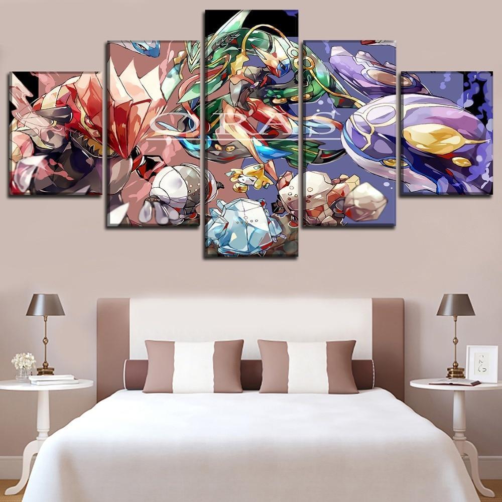 Pokemon Animation Characters Anime Canvas Wall Art