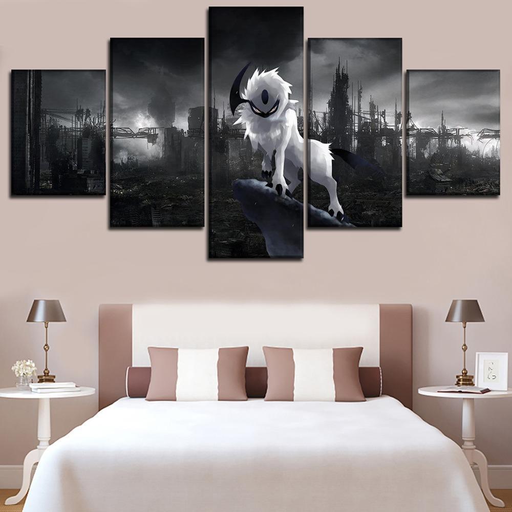 Pokemon Animation Poster Monster Anime Canvas Wall Art
