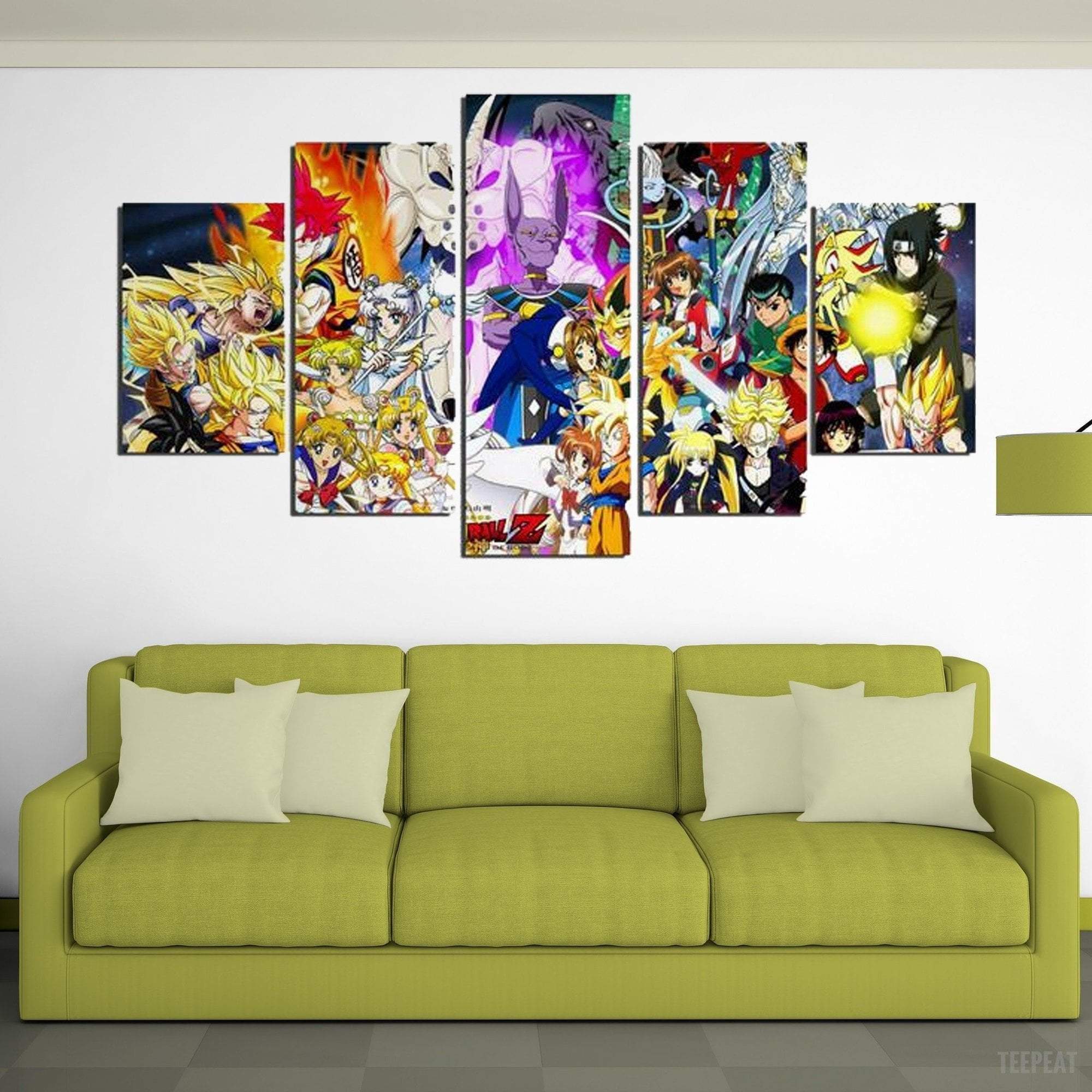 Anime Legends Anime Canvas Wall Art
