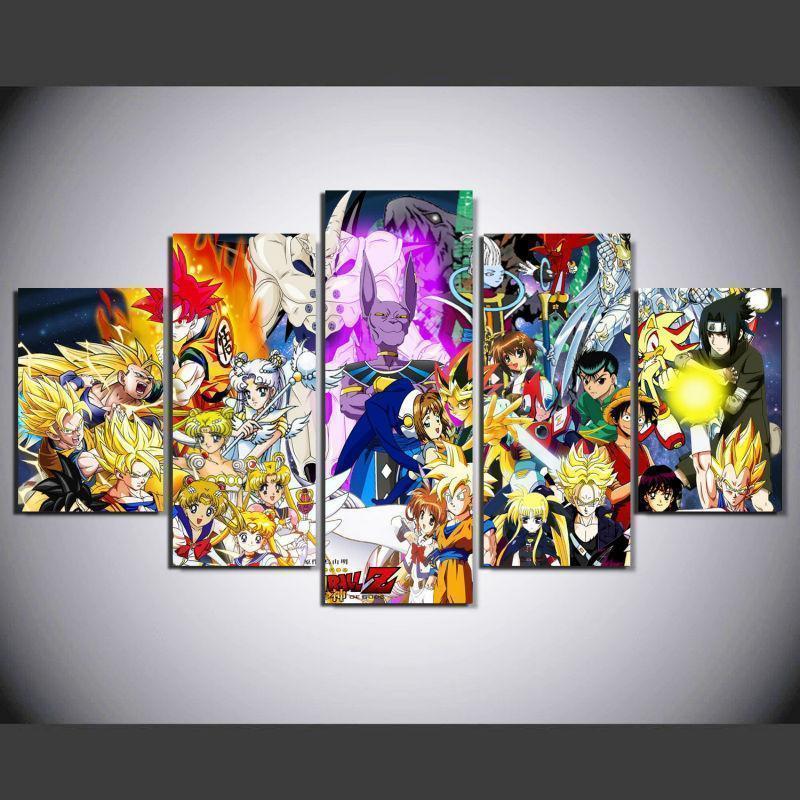 Anime Legends Anime Canvas Wall Art