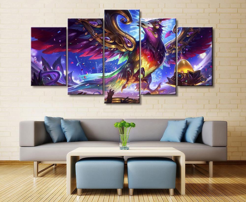 LOL League Of Legends Anivia 2 Game Canvas Wall Art