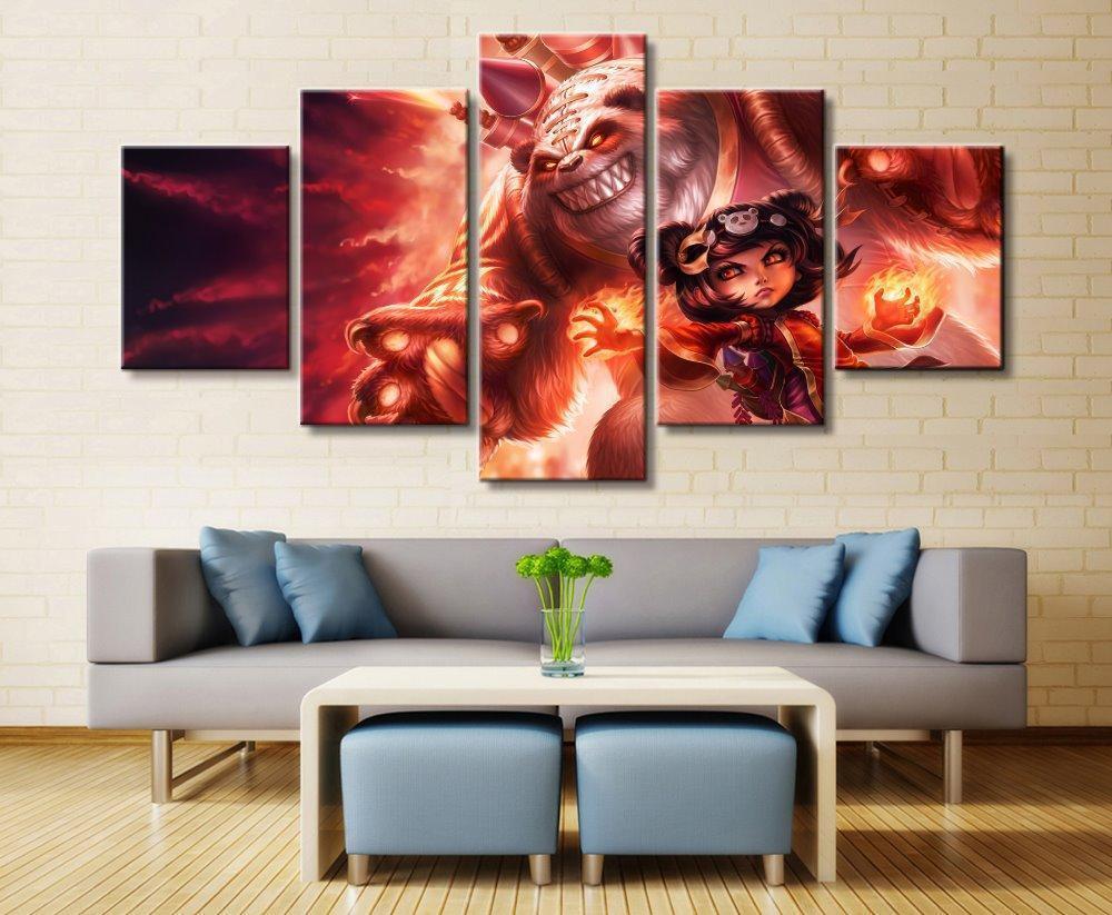 LOL League Of Legends Annie Game Canvas Wall Art