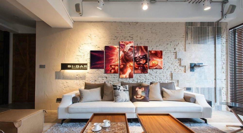LOL League Of Legends Annie Game Canvas Wall Art