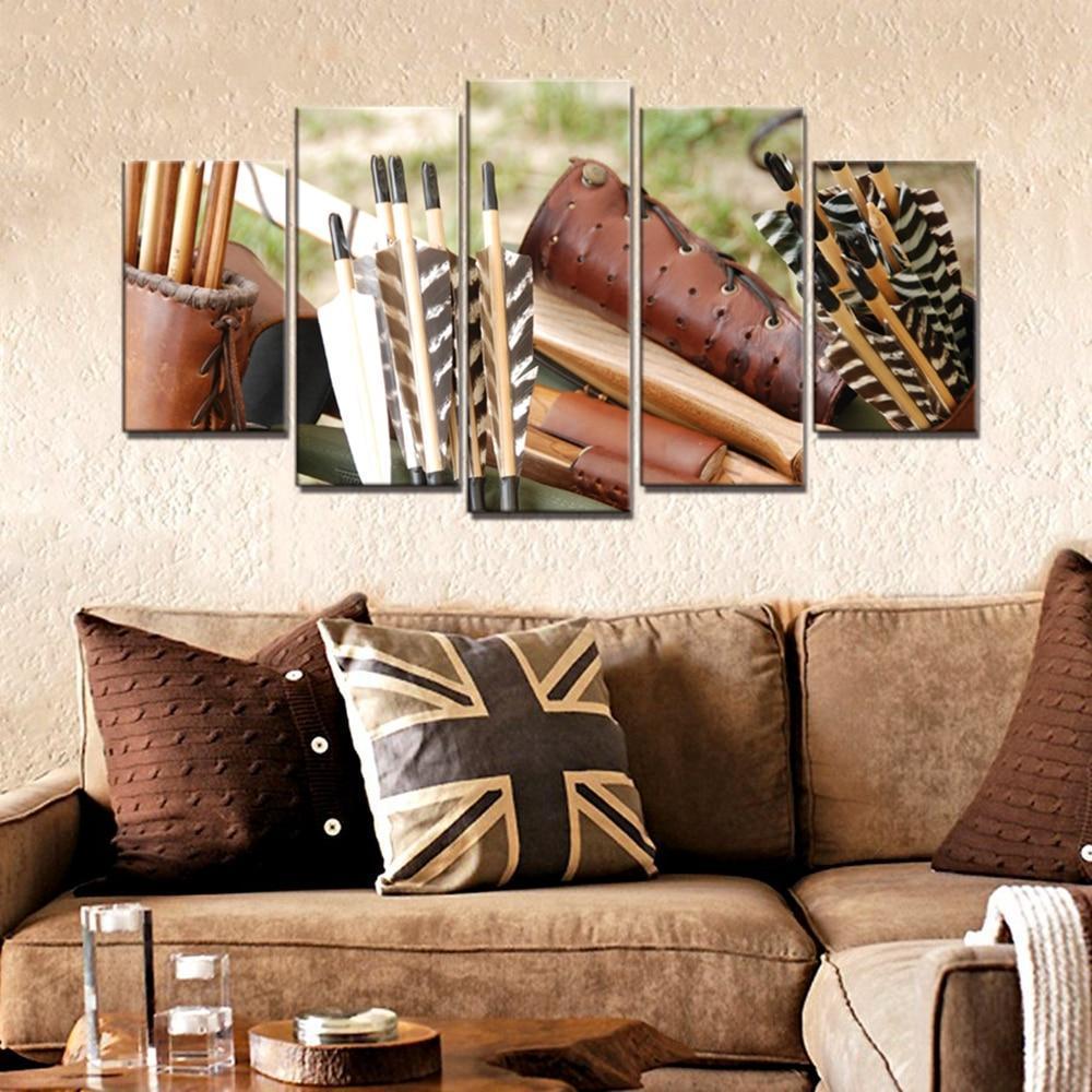Archeries of Archery Sport Canvas Wall Art