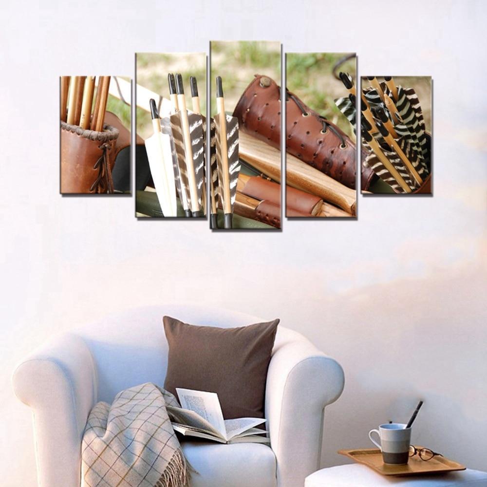 Archeries of Archery Sport Canvas Wall Art