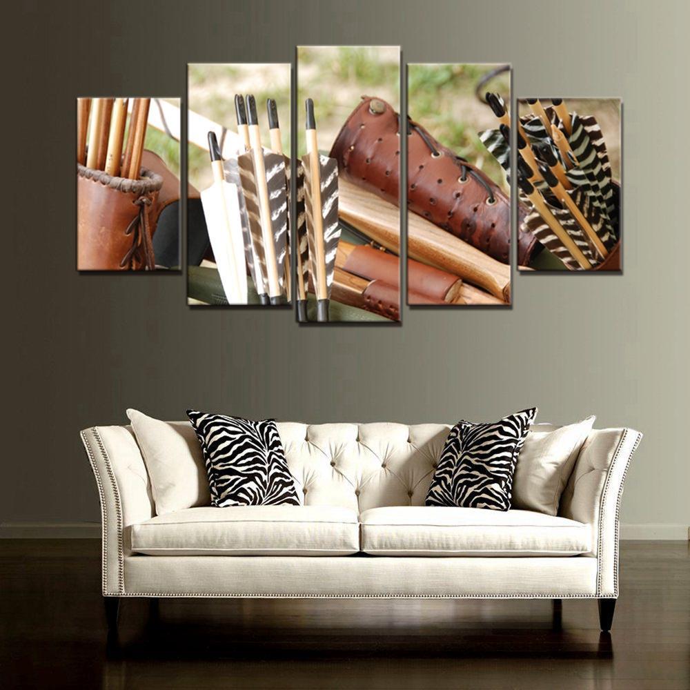 Archeries of Archery Sport Canvas Wall Art