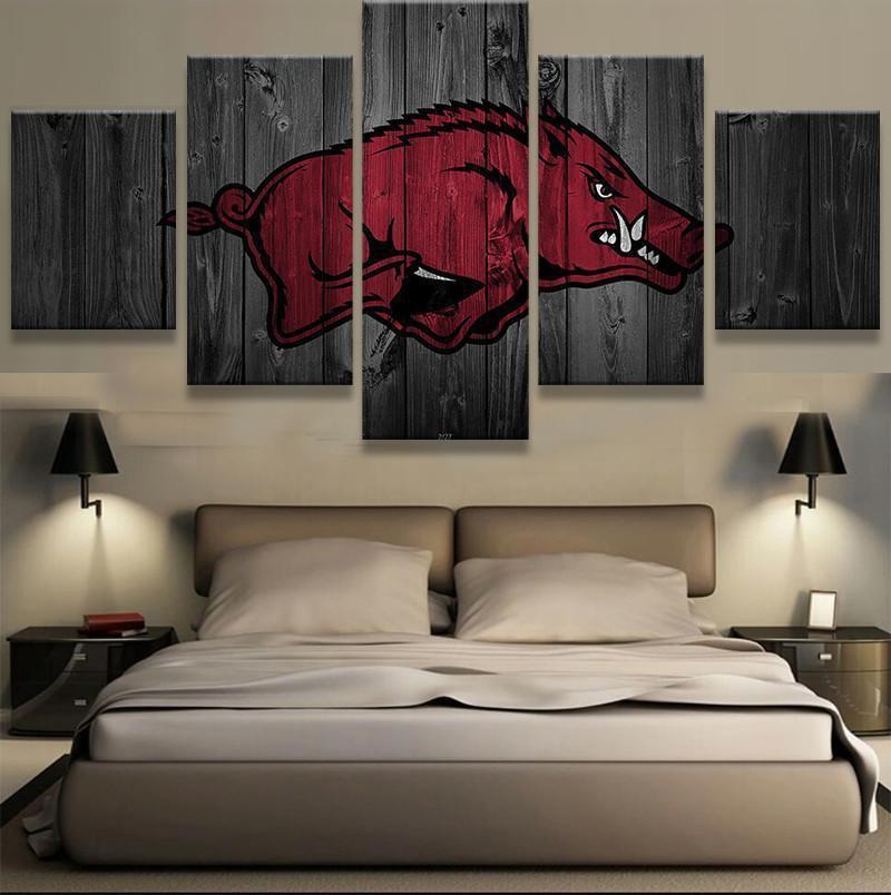 Arkansas Razorbacks Sport Canvas Wall Art