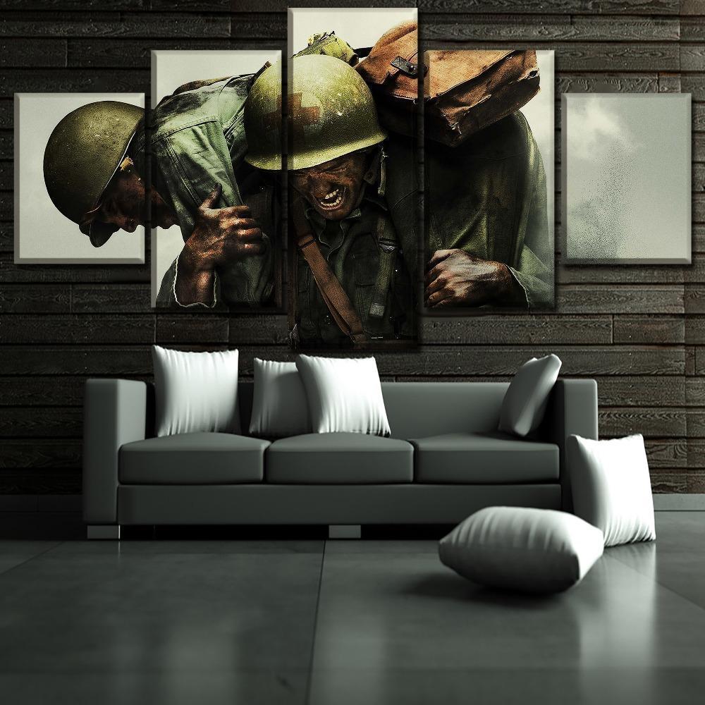 Army Marines Medical Soldier Army Canvas Wall Art