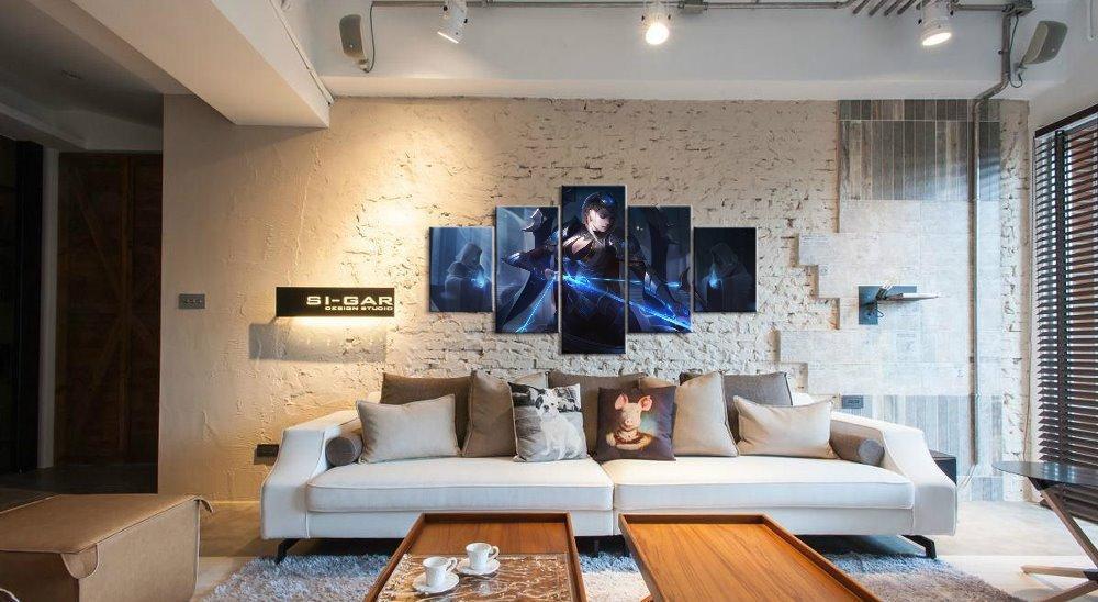LOL League Of Legends Ashe 2 Game Canvas Wall Art