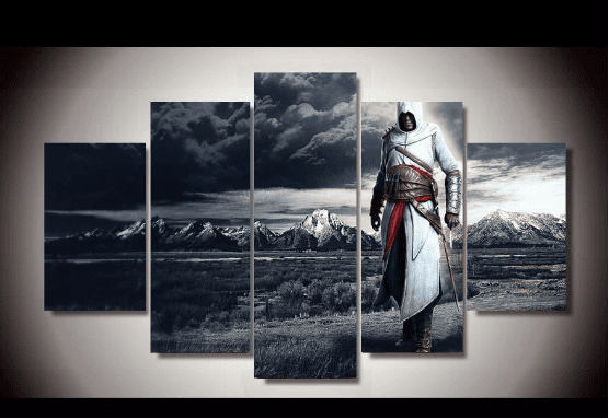 Assassin's Creed Altair Movie Canvas Wall Art