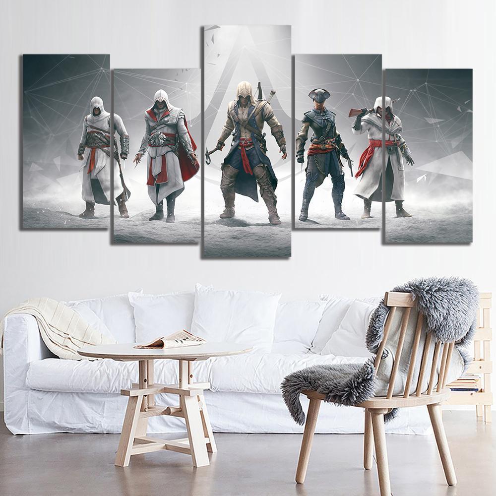 Assassin's Creed: Brotherhood Character Gaming Canvas Wall Art