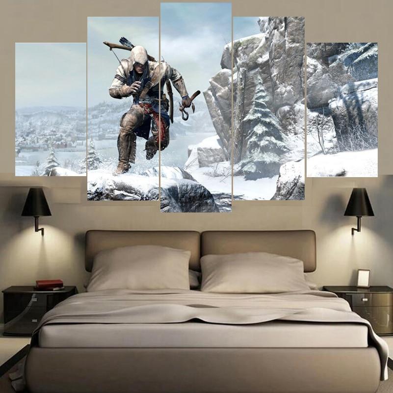 Assassin's Creed III Gaming Canvas Wall Art