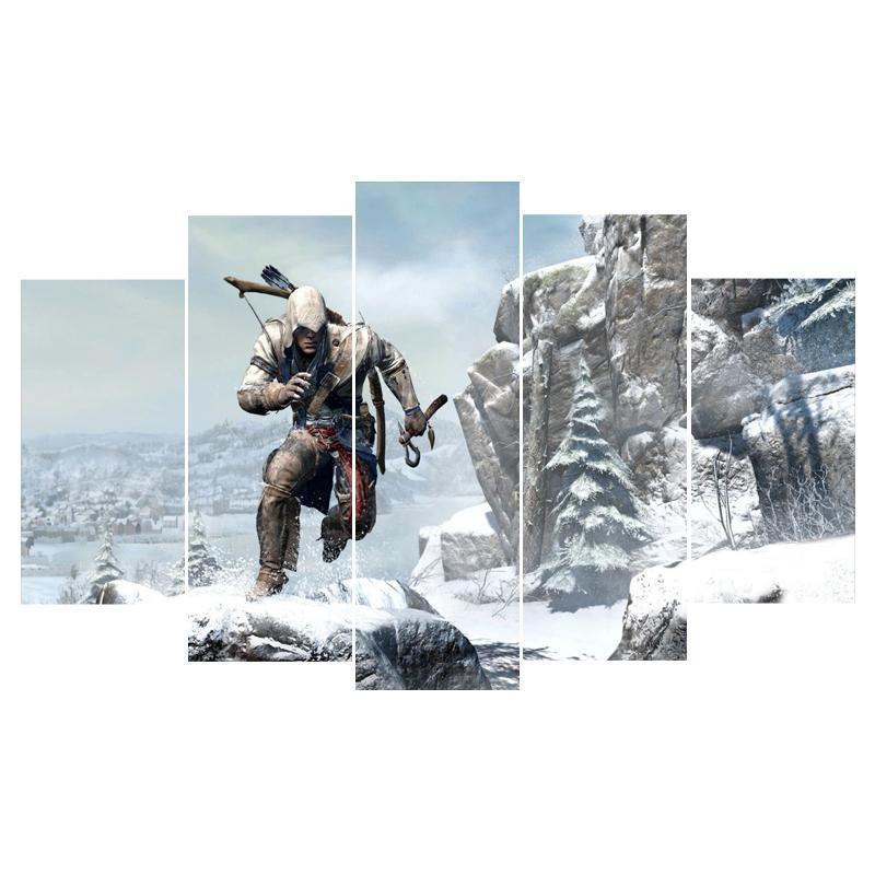 Assassin's Creed III Gaming Canvas Wall Art