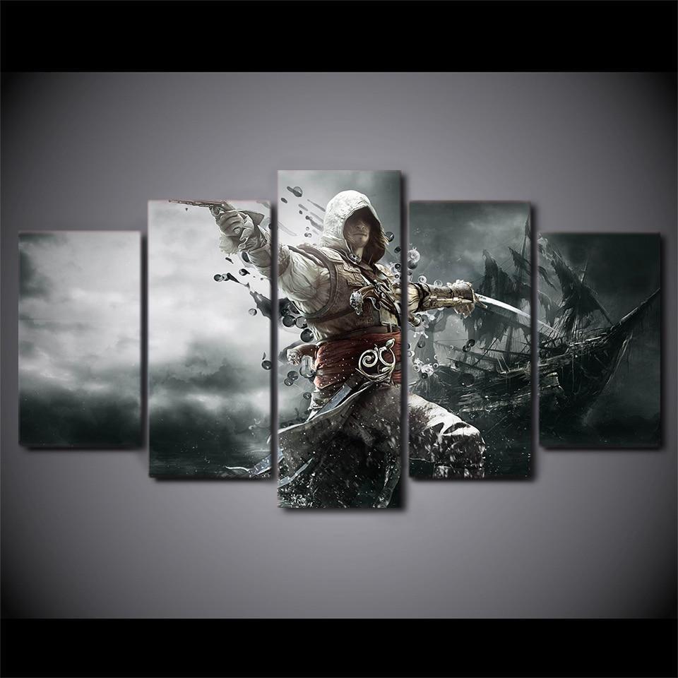 Assassin's Creed IV: Black Flag Gaming Canvas Wall Art