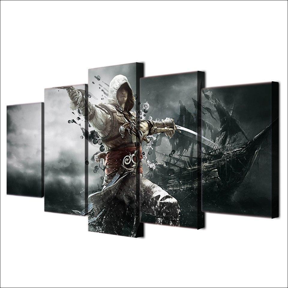 Assassin's Creed IV: Black Flag Gaming Canvas Wall Art
