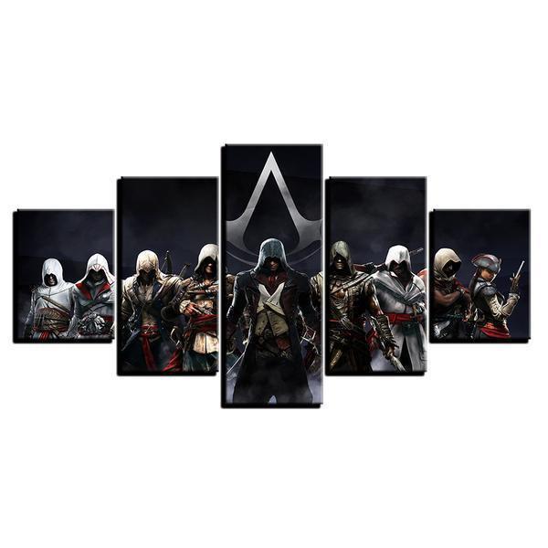 Assassin's Creed Movie Characters Movie Canvas Wall Art