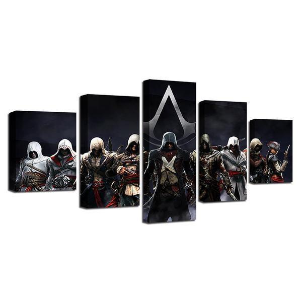 Assassin's Creed Movie Characters Movie Canvas Wall Art