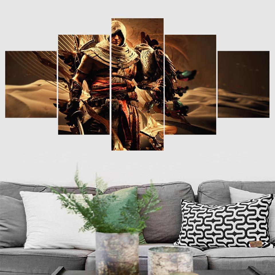 Assassin's Creed: Origins Birdman Gaming Canvas Wall Art