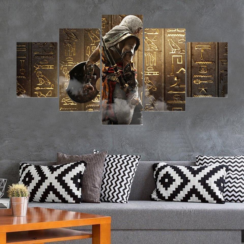 Assassin's Creed: Origins Character Gaming Canvas Wall Art