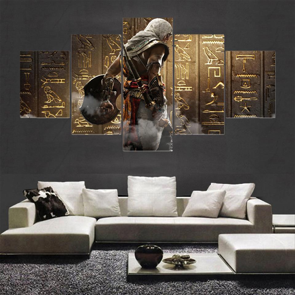 Assassin's Creed: Origins Character Gaming Canvas Wall Art