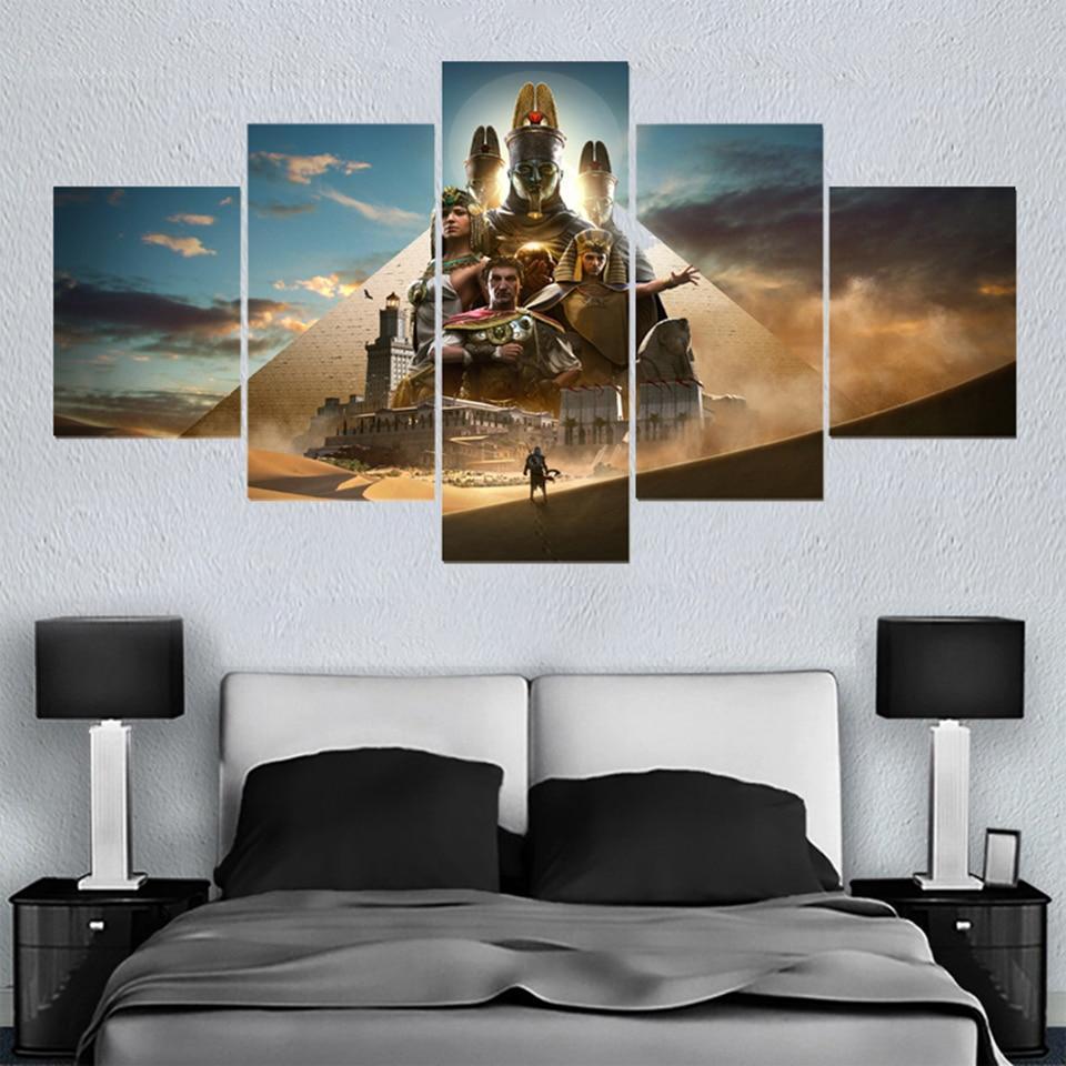 Assassin's Creed: Origins Poster Gaming Canvas Wall Art