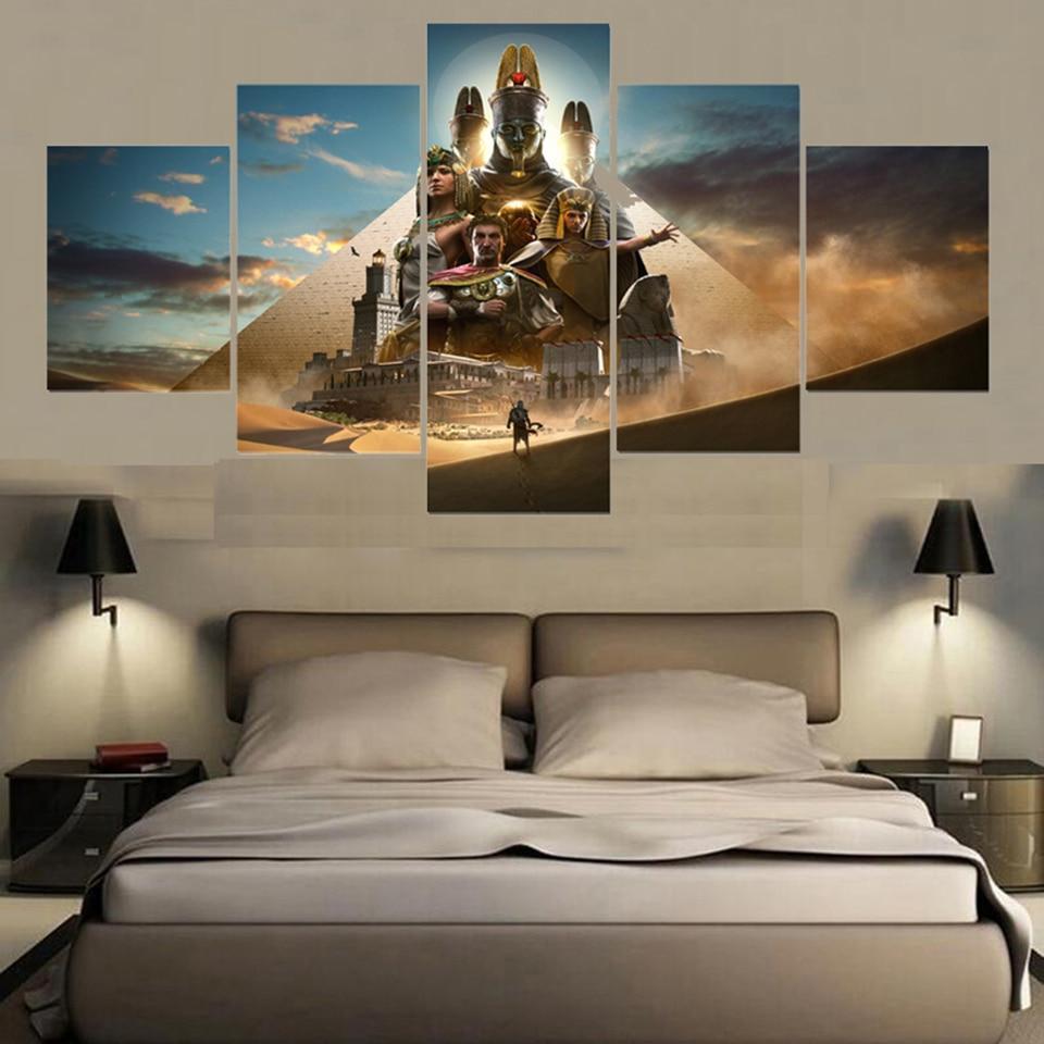 Assassin's Creed: Origins Poster Gaming Canvas Wall Art