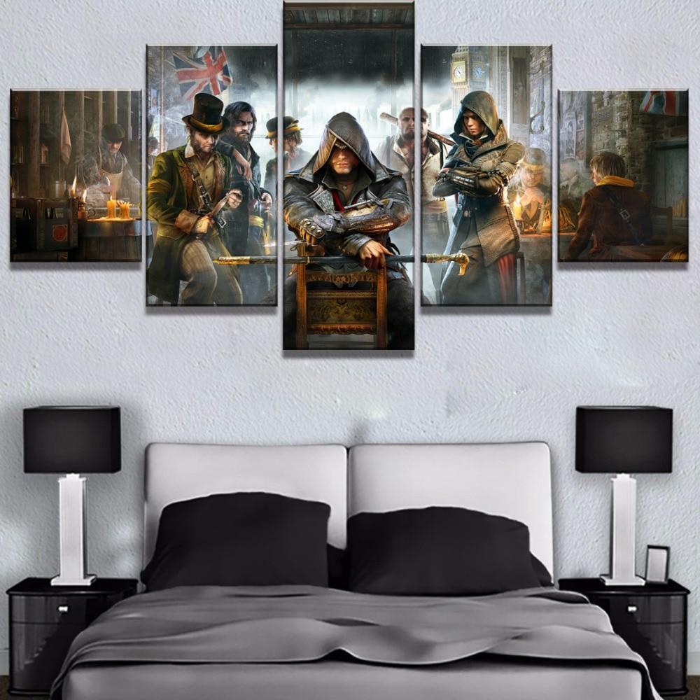 Assassin's Creed: Syndicate Poster Gaming Canvas Wall Art