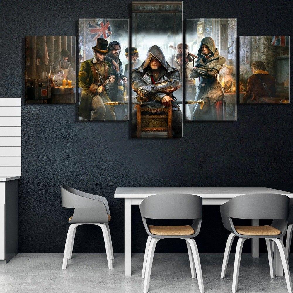 Assassin's Creed: Syndicate Poster Gaming Canvas Wall Art