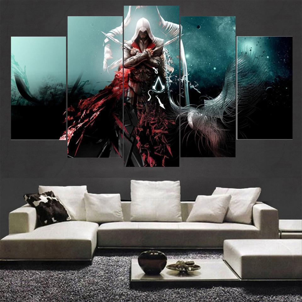 Assassin's Creed Character Gaming Canvas Wall Art