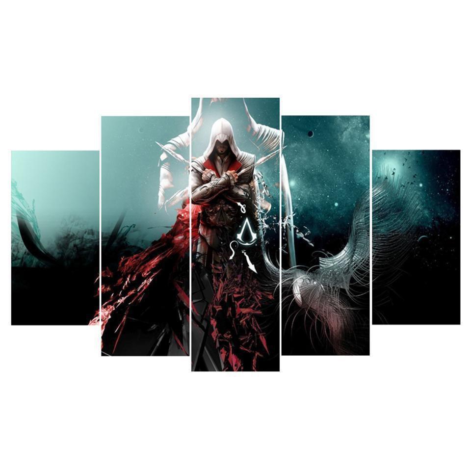 Assassin's Creed Character Gaming Canvas Wall Art