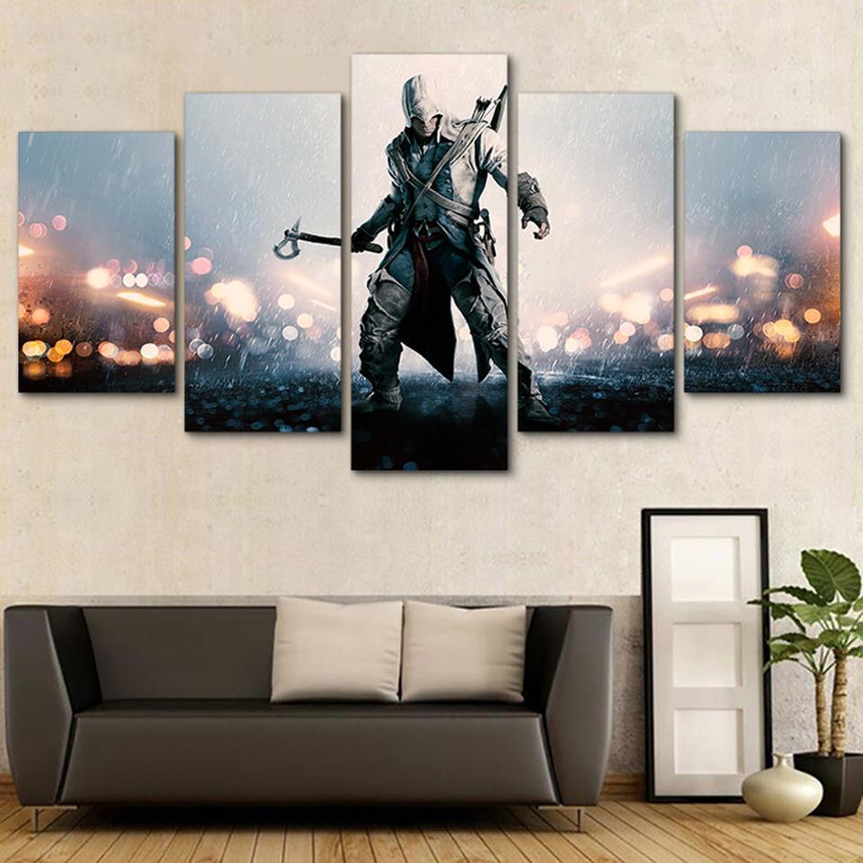 Assassins Creed Character Movie Canvas Wall Art