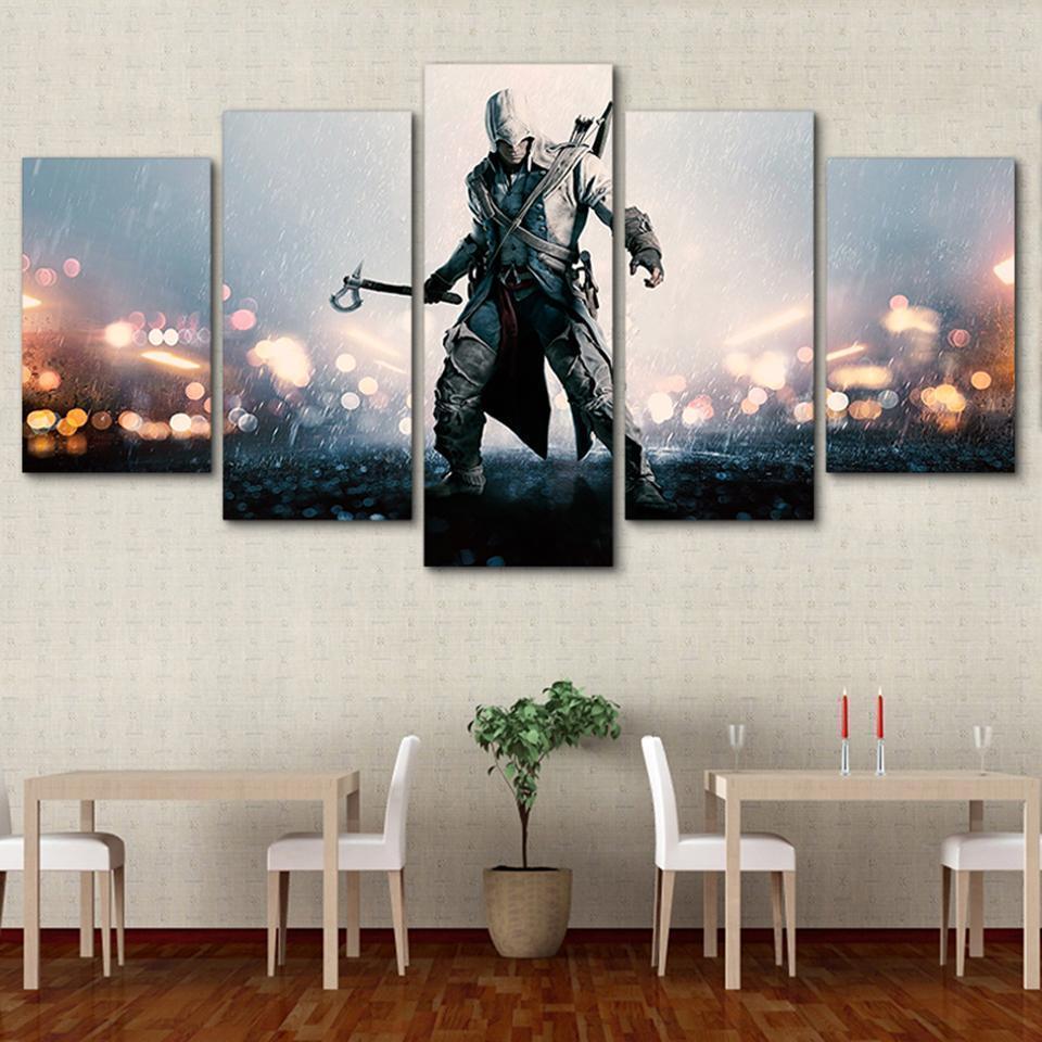 Assassins Creed Character Movie Canvas Wall Art