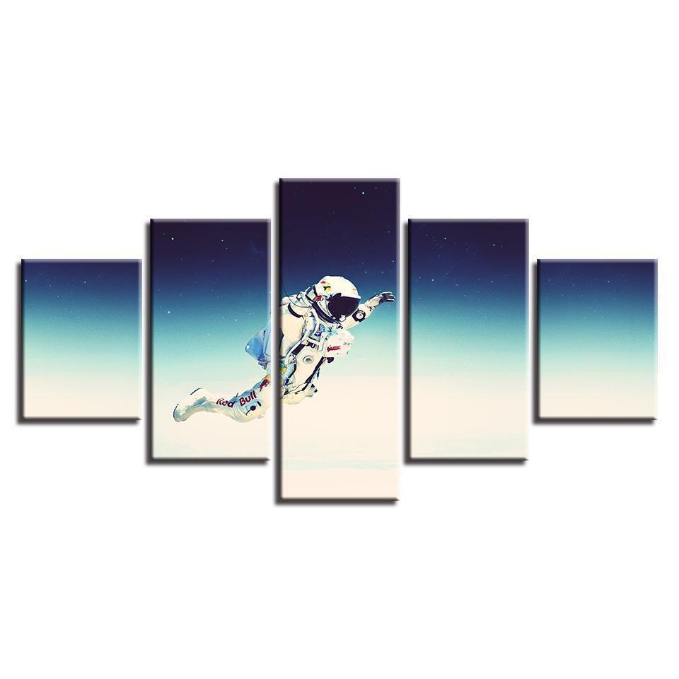 Astronauts Space Canvas Wall Art