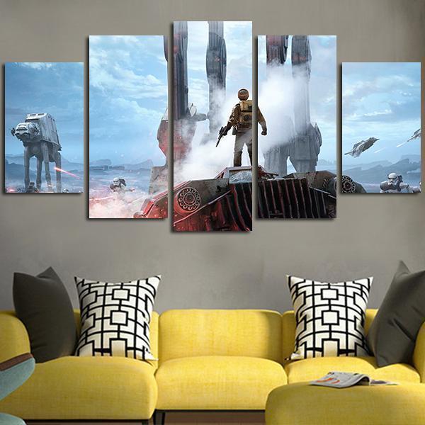 At At Walker 1 Movie Canvas Wall Art