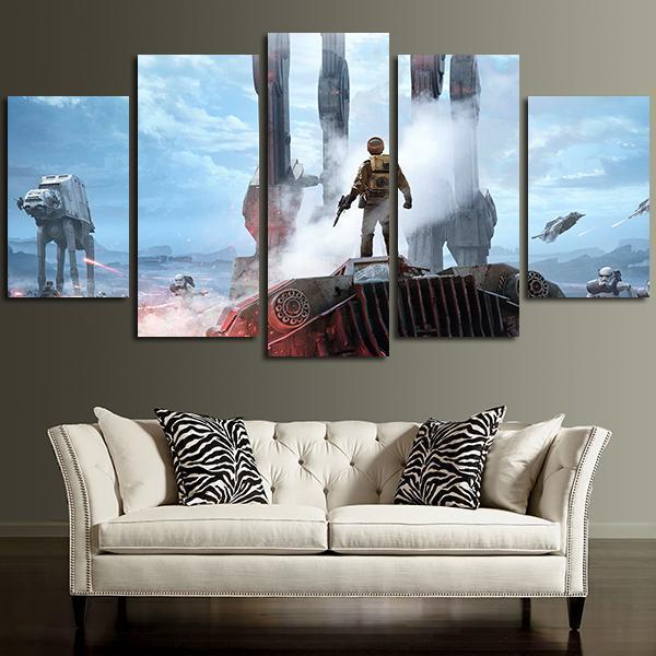 At At Walker 1 Movie Canvas Wall Art