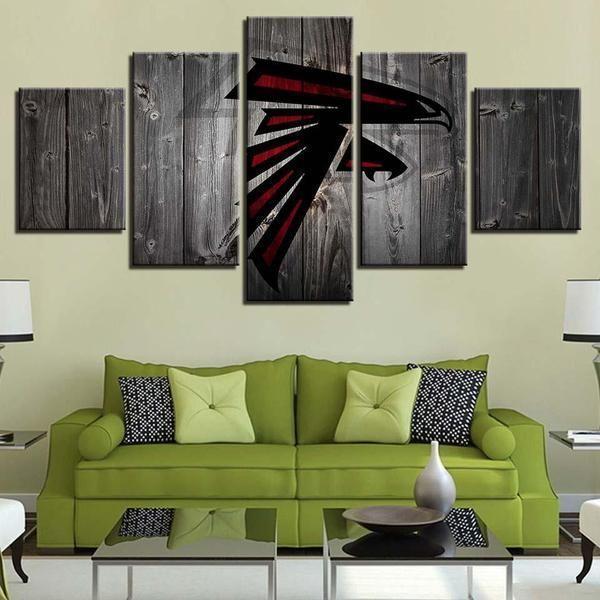 Atlanta Falcons  Football Canvas Wall Art