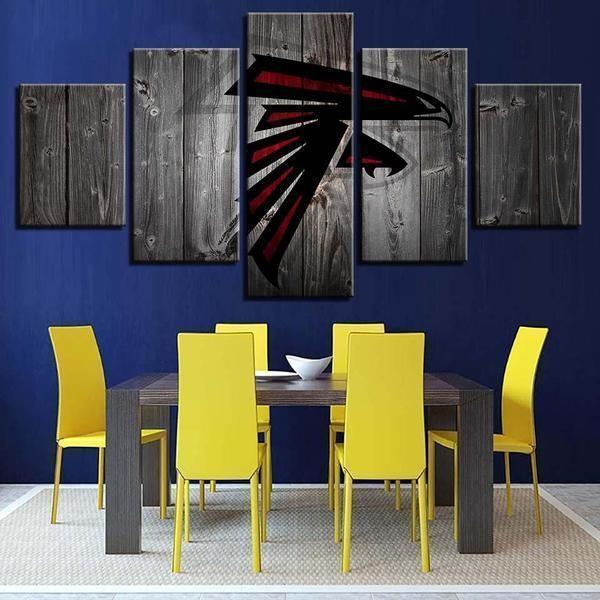 Atlanta Falcons  Football Canvas Wall Art
