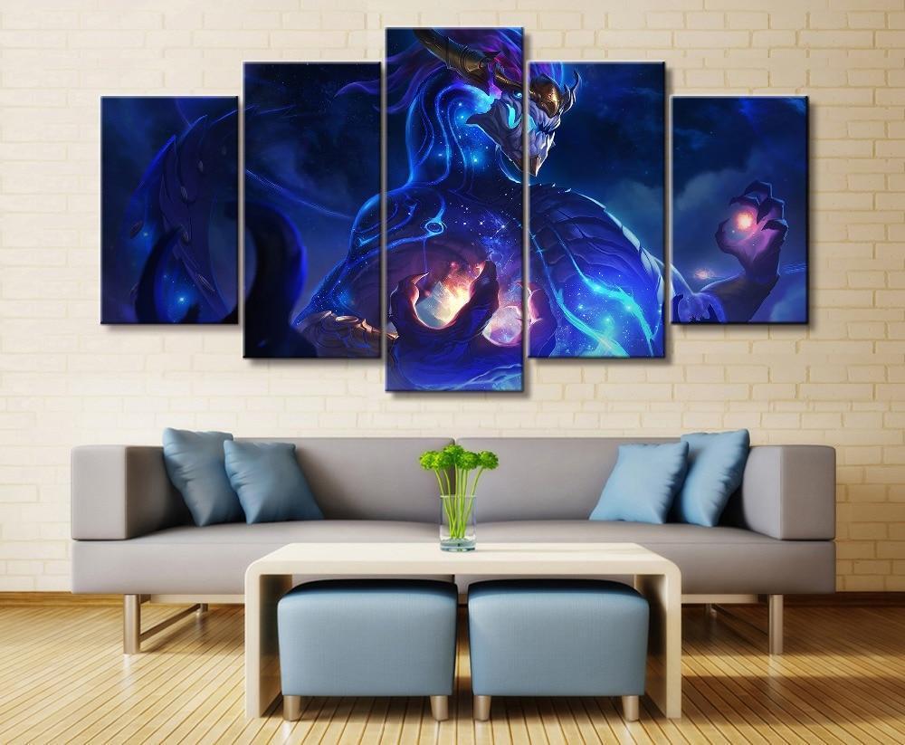 LOL League Of Legends Aurelion Sol 2 Gaming Canvas Wall Art