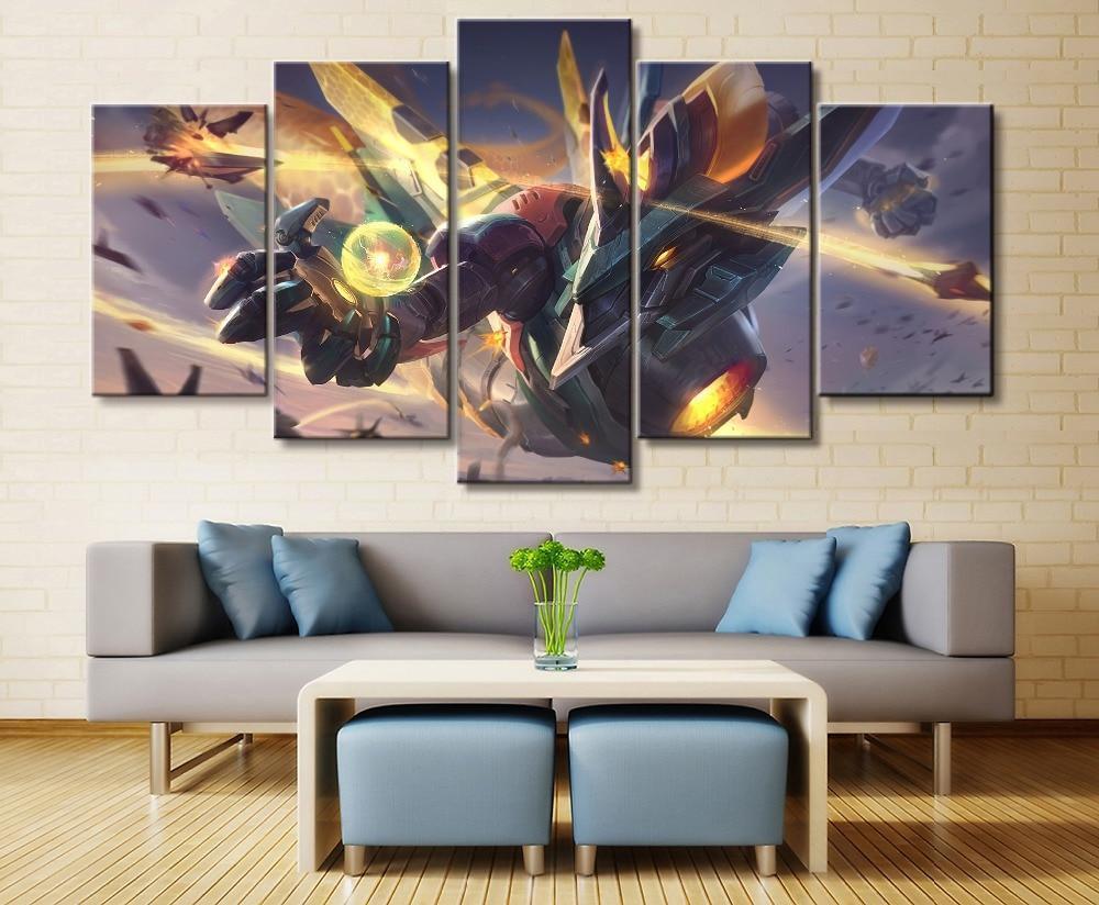 LOL League Of Legends Aurelion Sol Gaming Canvas Wall Art