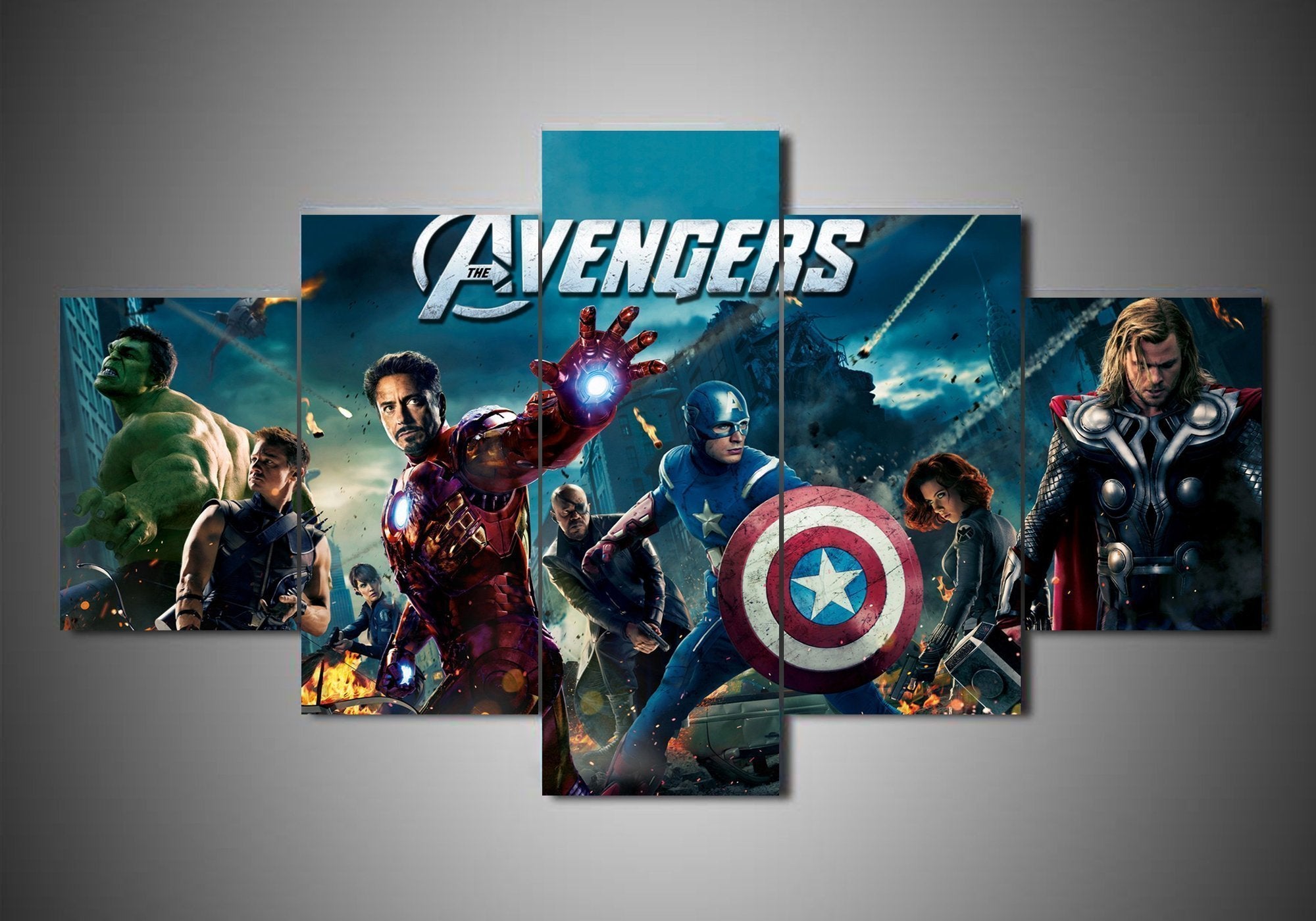 Avenger 1 Marvel Canvas Wall Art