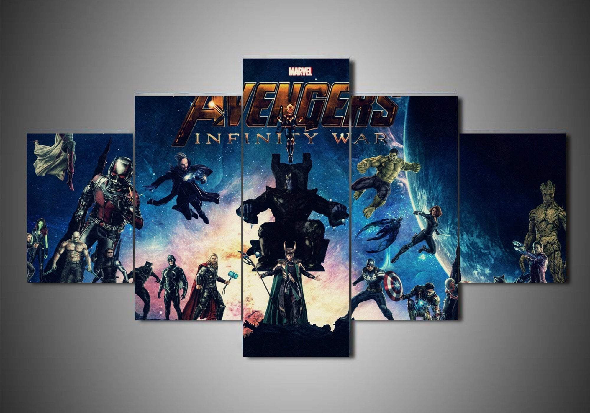 Avenger 3 Marvel Canvas Wall Art