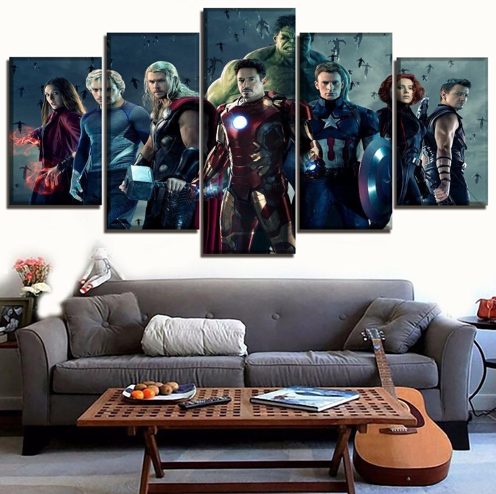 Avengers 2 Age of Ultron Marvel Canvas Wall Art