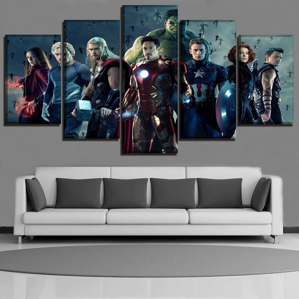 Avengers 2 Age of Ultron Marvel Canvas Wall Art
