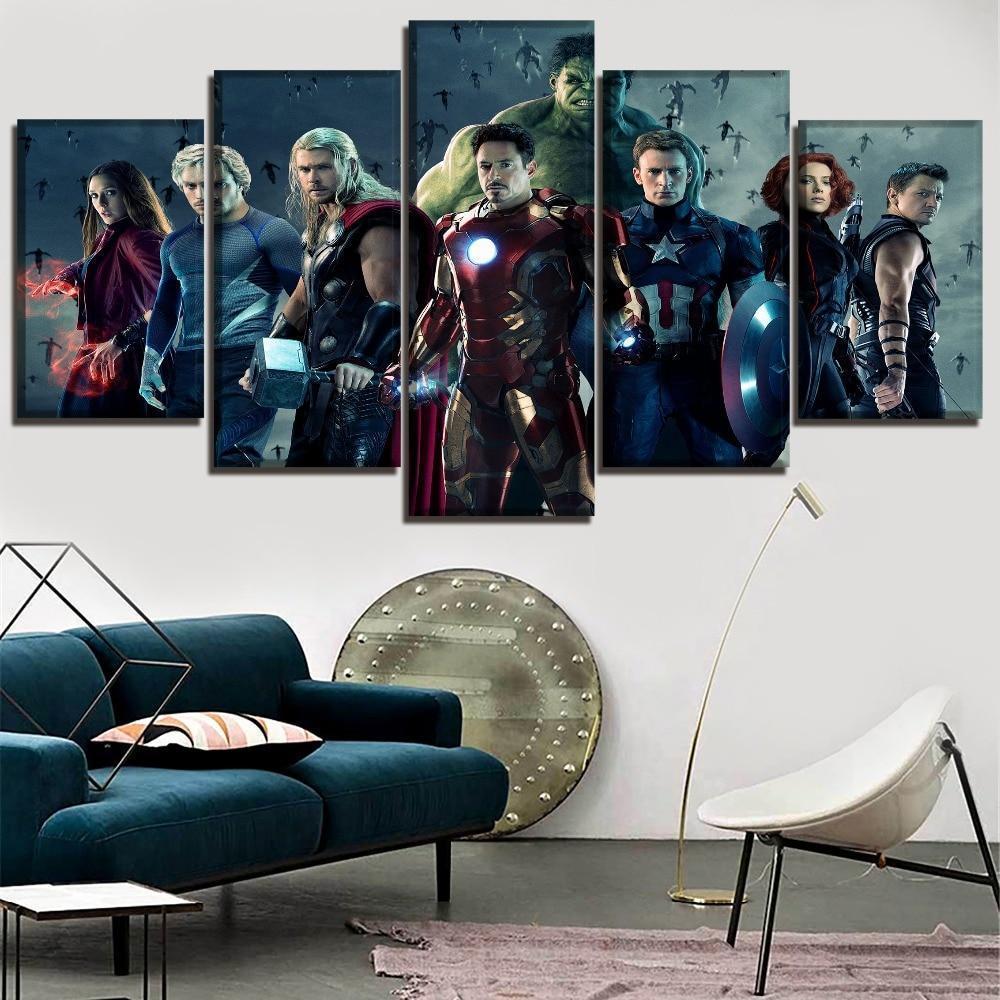 Avengers 2 Age of Ultron Marvel Canvas Wall Art