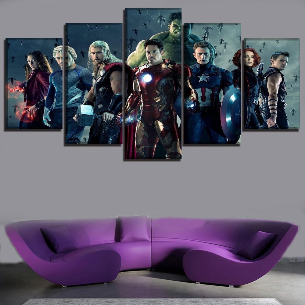 Avengers 2 Age of Ultron Marvel Canvas Wall Art