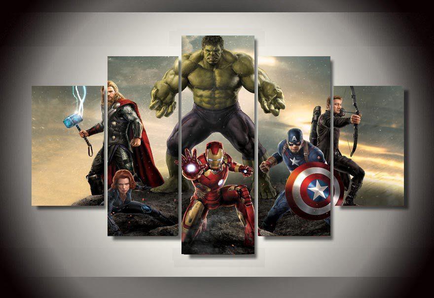 Avengers 2 Marvel Canvas Wall Art
