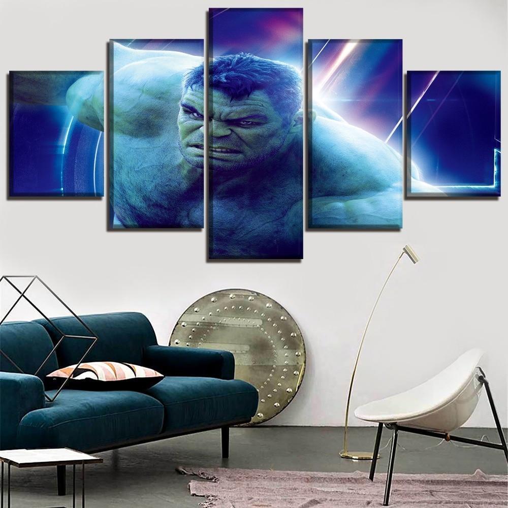 Avengers 3 Infinity War Hulk Movie Canvas Wall Art